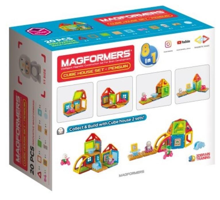Magformers Cube House Penguin UK