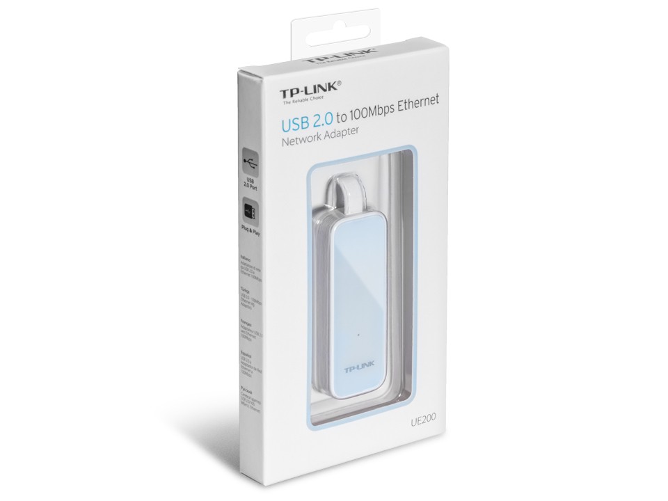 UE200 Ethernet to USB 2.0