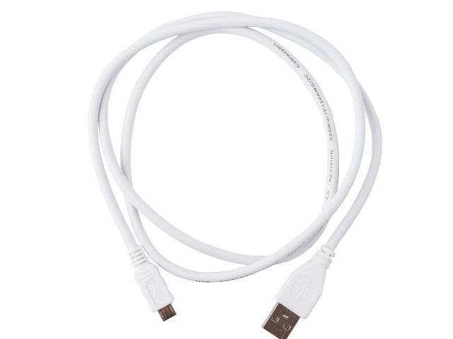 Kabel USB Micro AM-MBM5P 1m White